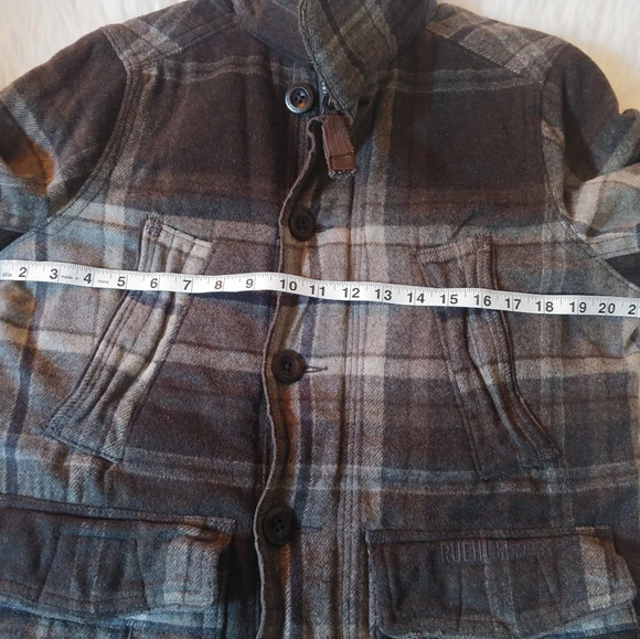 Mens RUEHL No.925 Full-Zip Hadwen Jacket S Gray - Picture 5 of 10